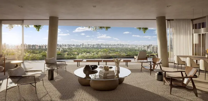 Interior en 280 Art Boulevard (piso piloto de la constructora)