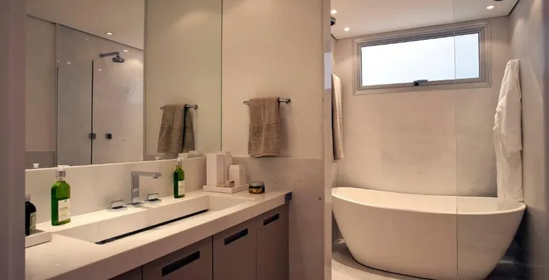 Interior at Acervo Pinheiros (developer's show unit)