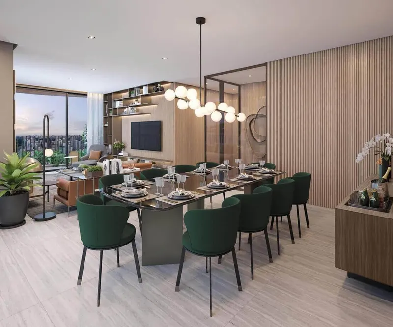 Interior at Address Jardins (developer's show unit)