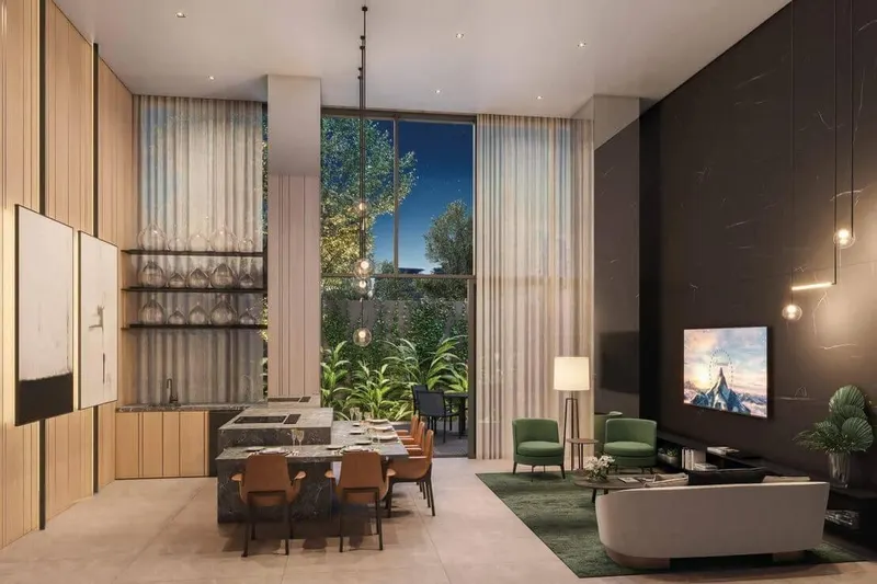 Interior at Address Jardins (developer's show unit)