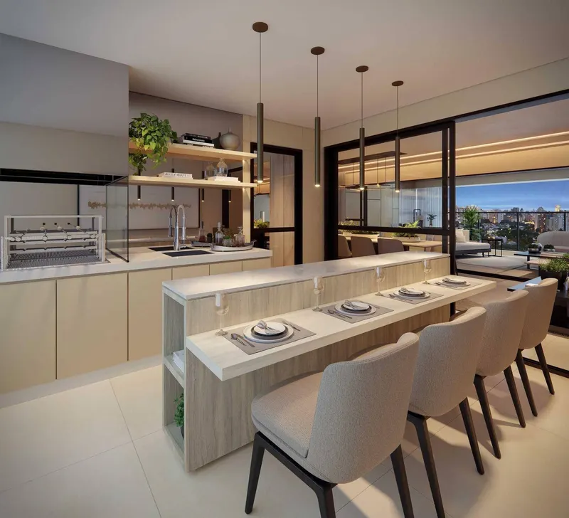 Interior en Ampère Brooklin (piso piloto de la constructora)