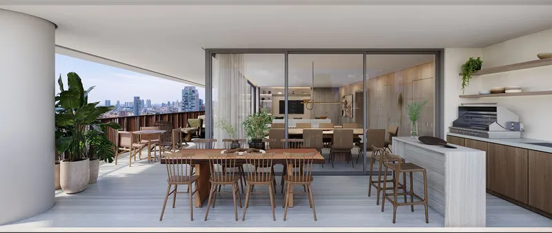 Interior en Arbre Vila Nova Conceição (piso piloto de la constructora)
