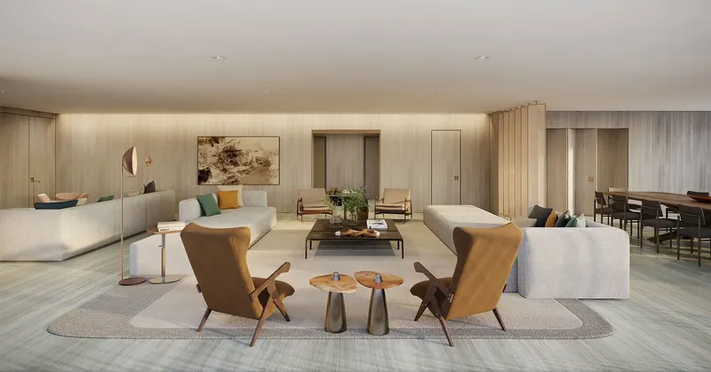 Interior en Arbre Vila Nova Conceição (piso piloto de la constructora)
