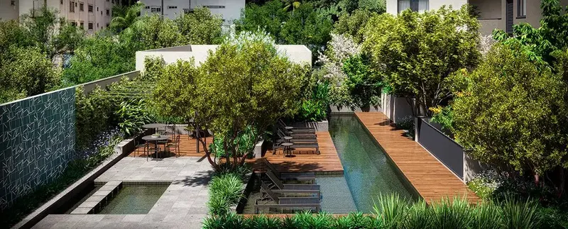 Common areas of Arte Concreta Jardins