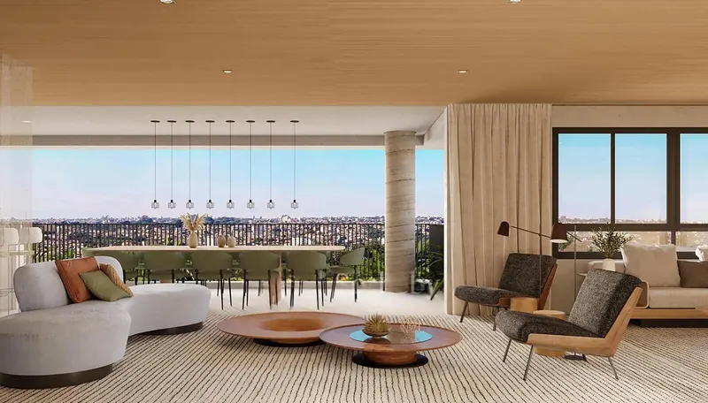 Interior en Baume Itaim (piso piloto de la constructora)
