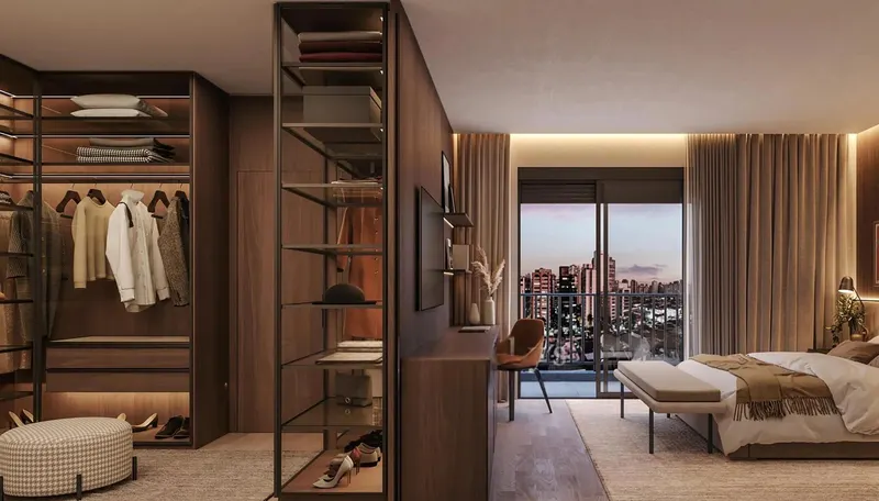 Interior en Baume Itaim (piso piloto de la constructora)