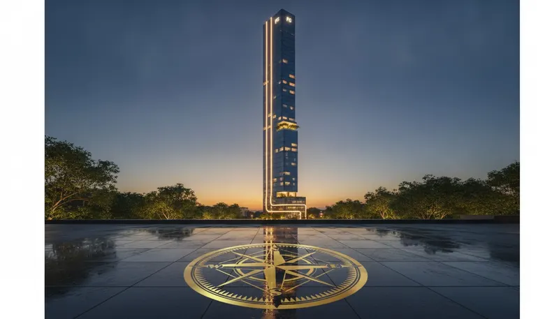 Blue View Tower — a arte da casa