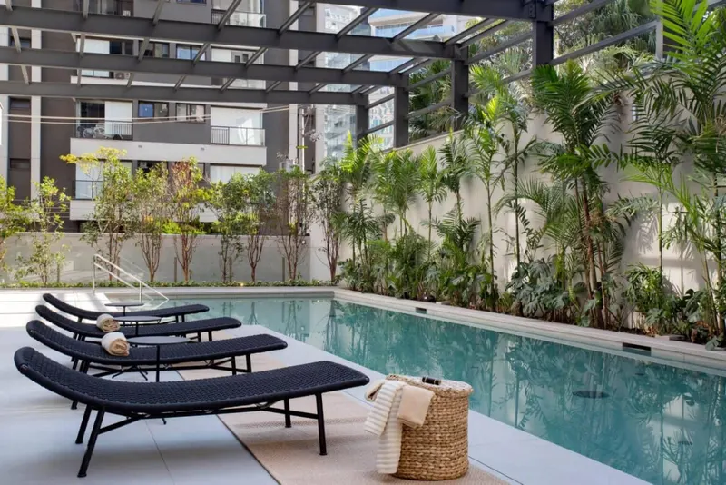 Common areas of Casa Brasileira Itaim
