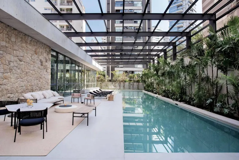 Common areas of Casa Brasileira Itaim
