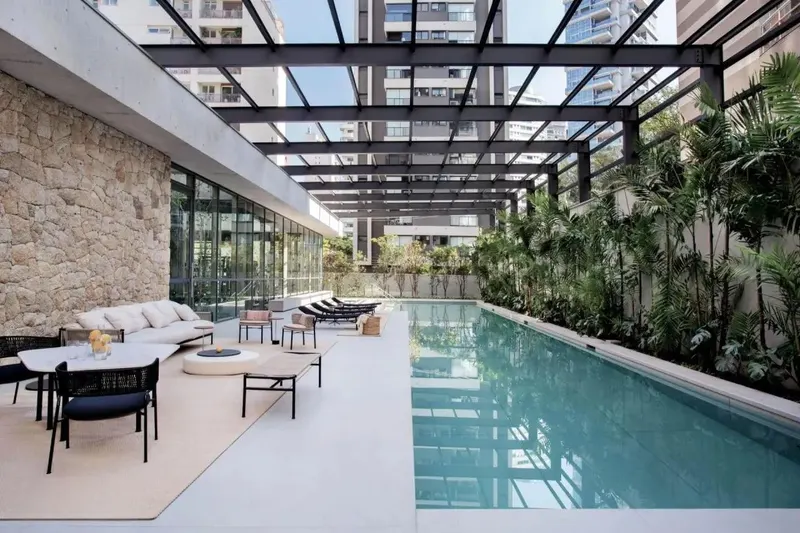 Common areas of Casa Brasileira Itaim