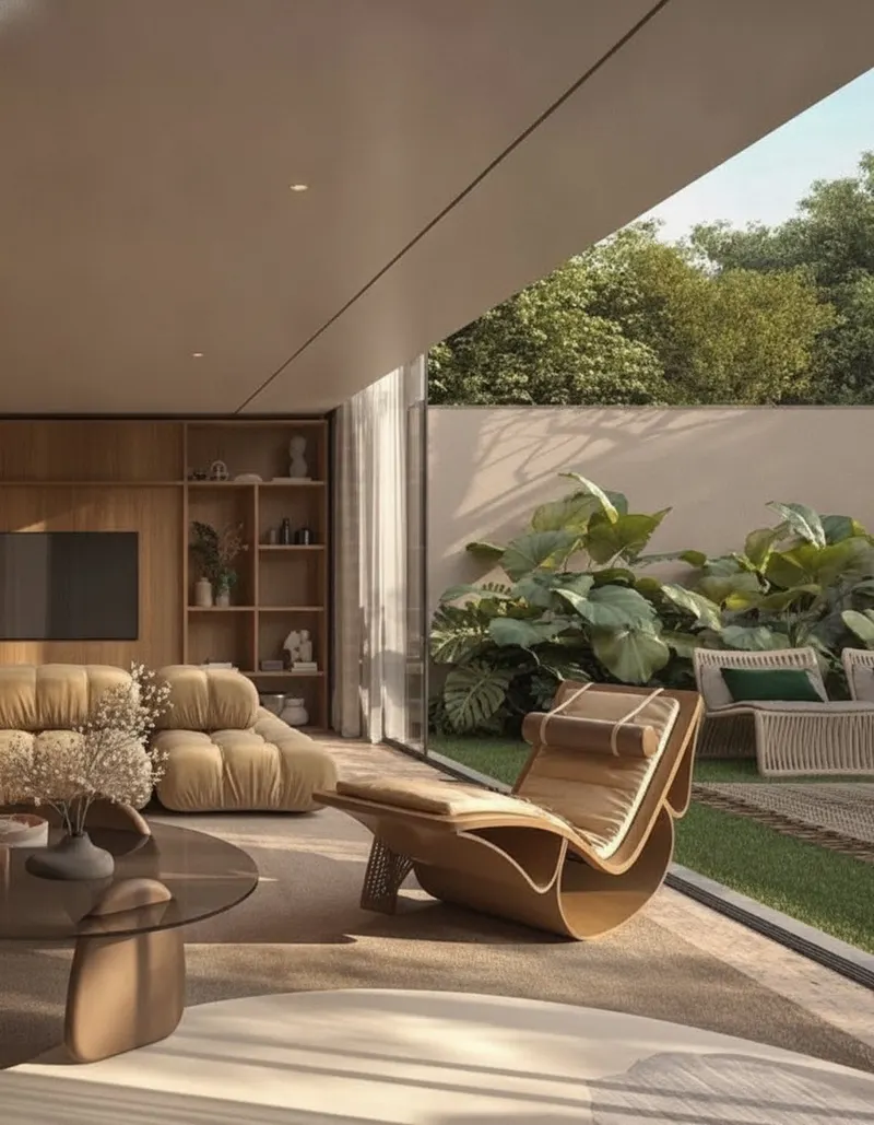 Common areas of Casa Jardim Itaverá