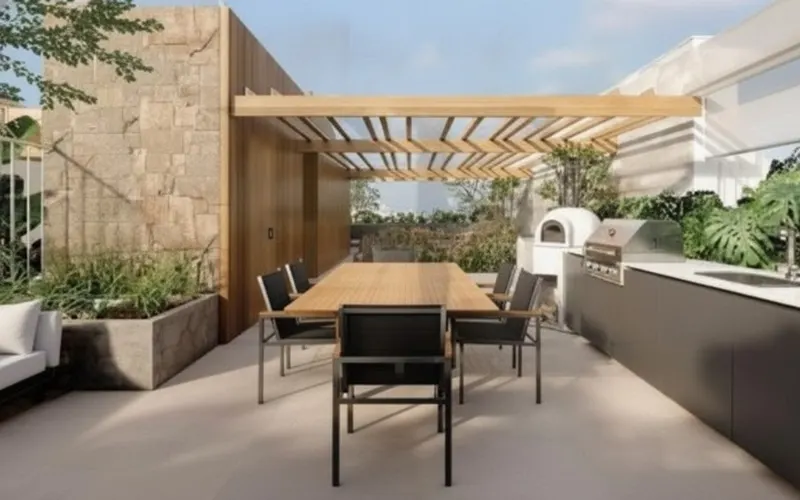 Common areas of Casa Jardim Itaverá