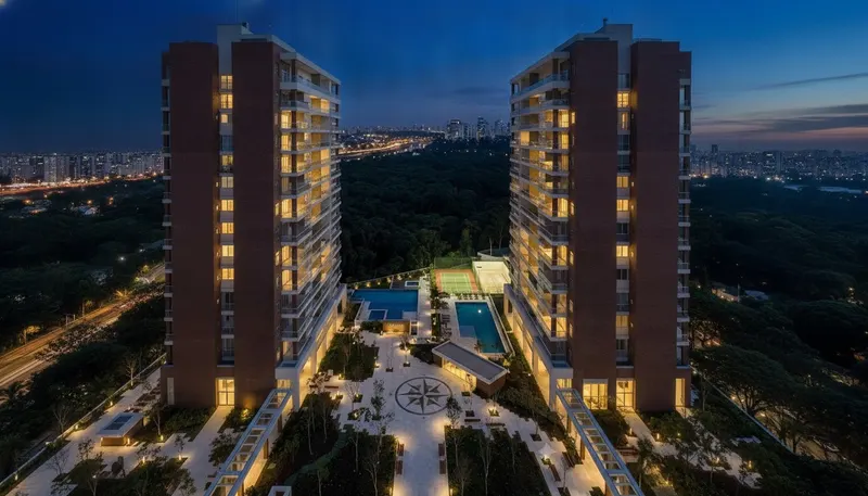 Duo Alto de Pinheiros — the house's artwork