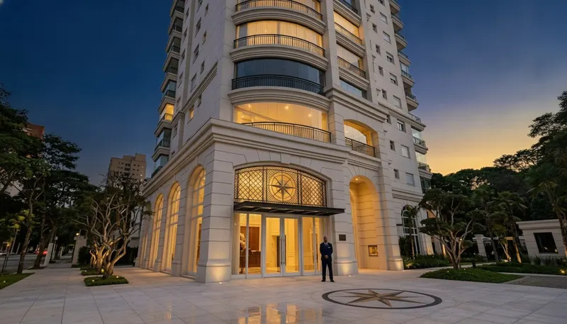 Edifício Beaux Arts — the house's artwork