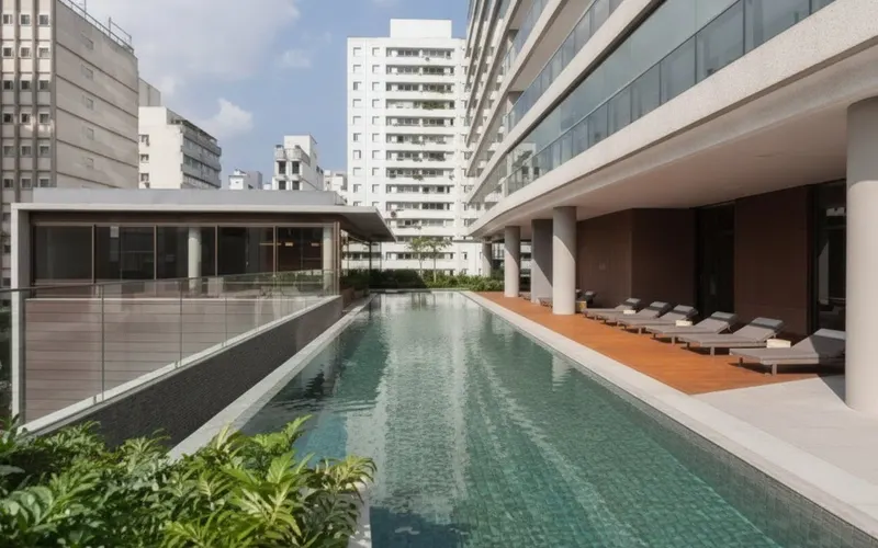 Áreas comunes de Fasano Residences Cidade Jardim