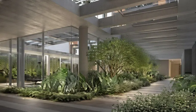 Áreas comunes de Helbor Jardins por Artefacto