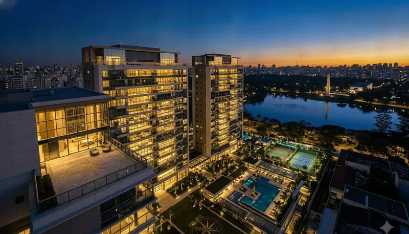 Hemisphere Ibirapuera — el arte de la casa