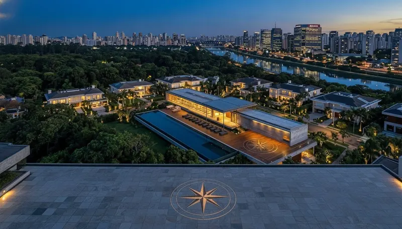 Malvas Cidade Jardim — the house's artwork