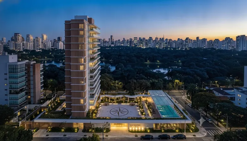 Oscar Ibirapuera — the house's artwork