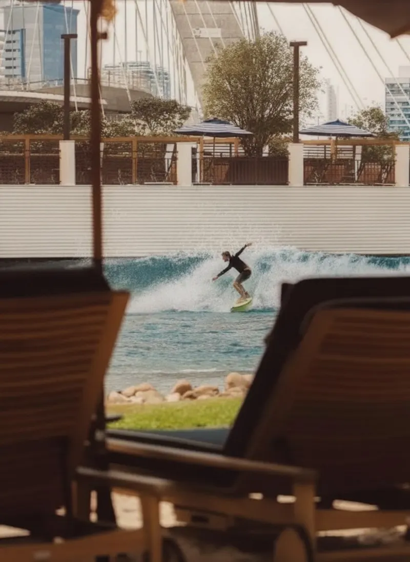 Common areas of São Paulo Surf Club