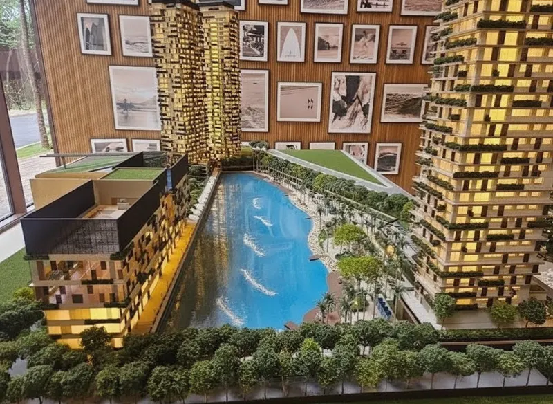 Common areas of São Paulo Surf Club