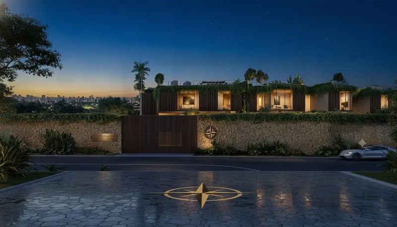 The Falls Haus — el arte de la casa