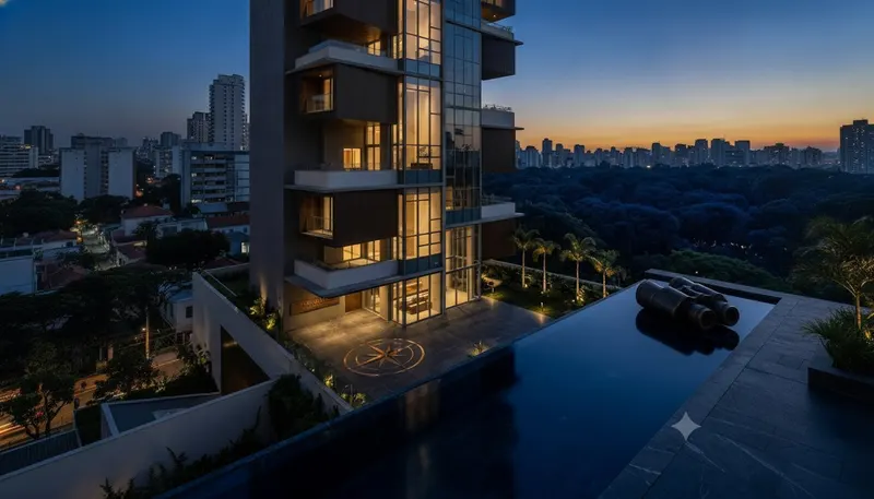 Tumiaru 120 Ibirapuera — the house's artwork